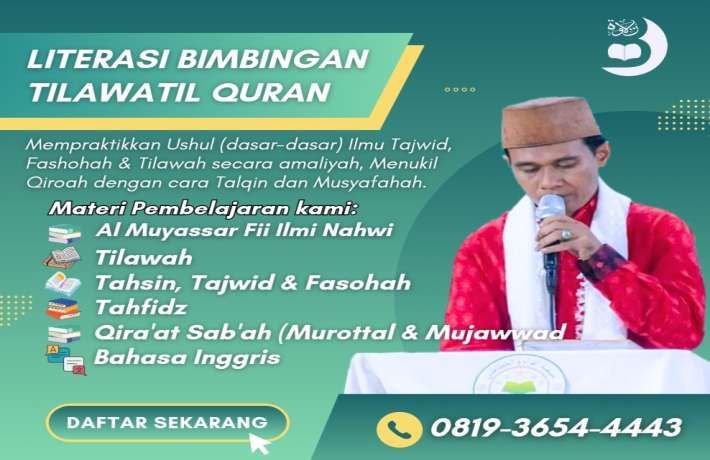 Literasi Bimbingan Tilawatil Quran