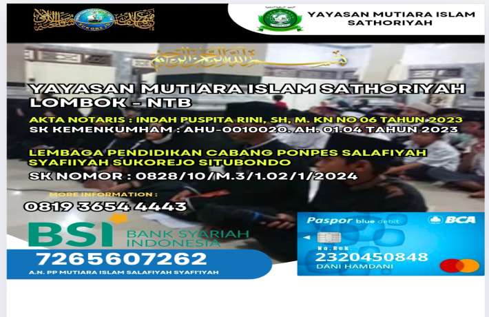 Prifile Mutiara Islam
