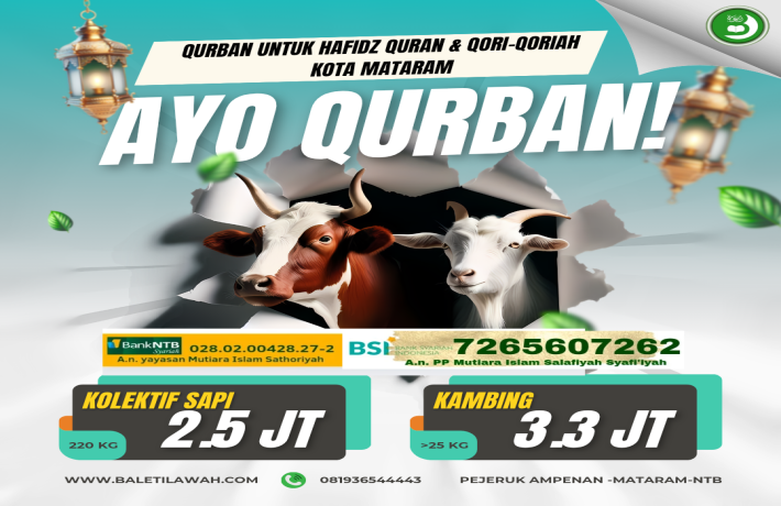 Panitia Penyembelihan Qurban Idul Adha 1446 H